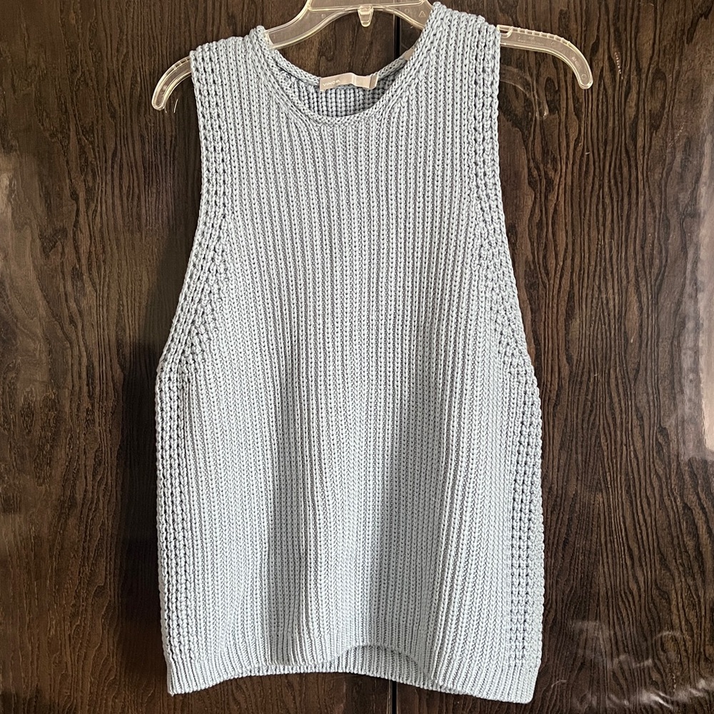 Vince Ribbed Tank Top
